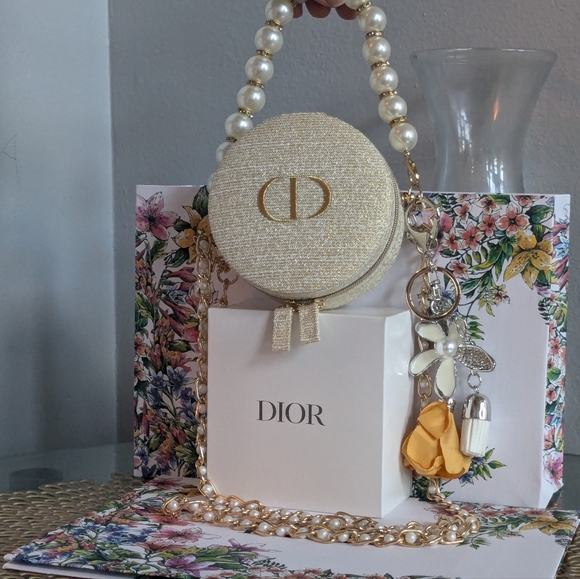 Christian Dior Vanity Pouch Jewelry case accessory make-up Holiday Novelty 2024 - Picture 2 of 11